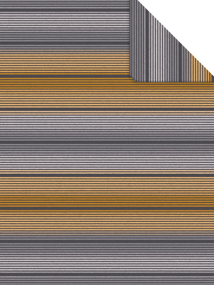 s.Oliver Jacquard-Decke 150 x 200 cm curry/grau