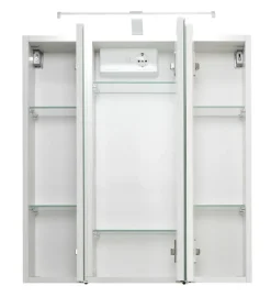 Spiegelschrank CARDIFF 60 x 64 cm Weiß