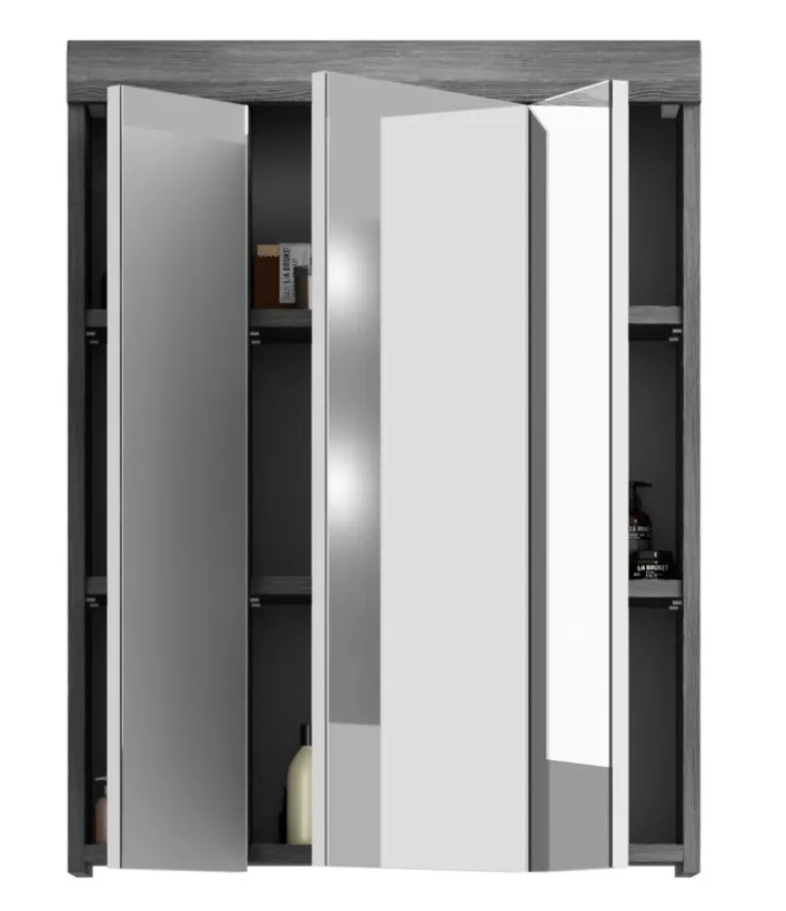Spiegelschrank SCOUT 60 x 79 cm grau