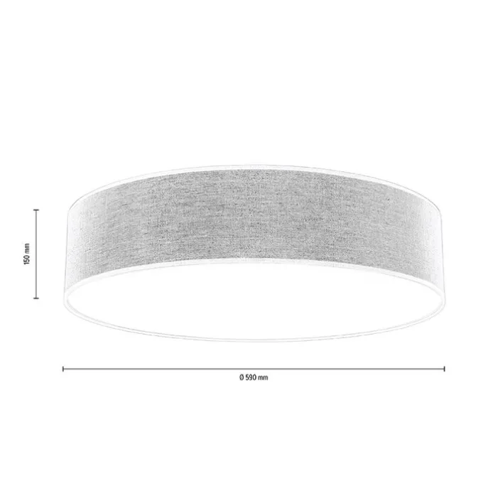 SPOT LIGHT Retrofit Deckenlampe BELOS Eiche /natur