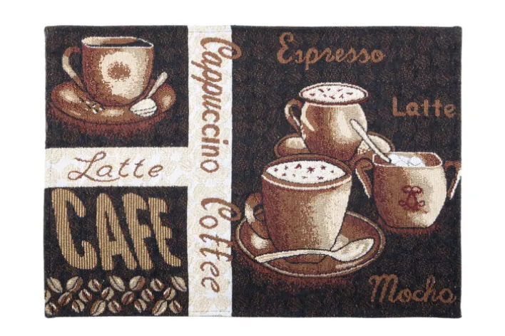 SPRÜGEL Tischset COFFEE CUPS 35 x 50 cm mehrfarbig