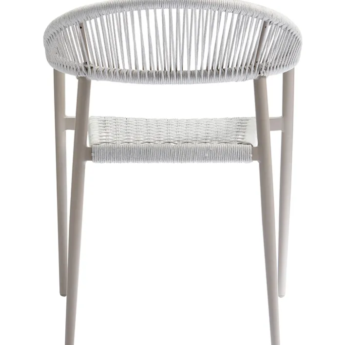 Stapelstuhl Garten YELLOW light grey