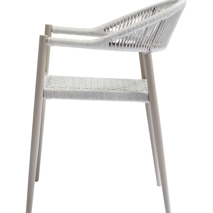 Stapelstuhl Garten YELLOW light grey