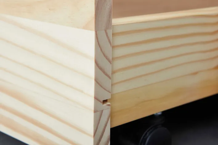 Stauraum-/Funktionsbett DAN 90 x 200 cm braun