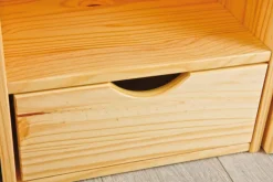 Stauraum-/Funktionsbett EMILIAN 90 x 200 cm braun