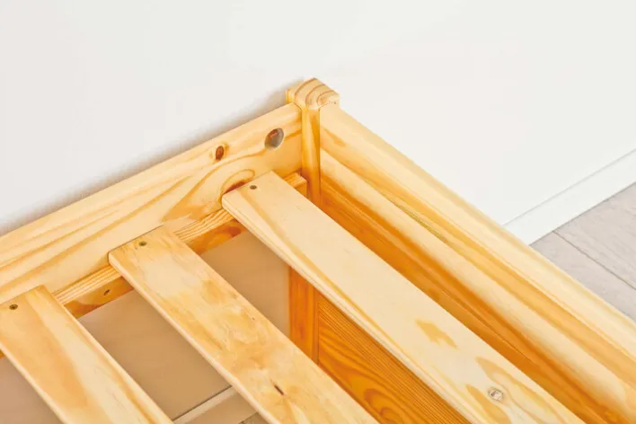 Stauraum-/Funktionsbett EMILIAN 90 x 200 cm braun