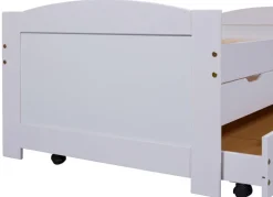 Stauraum-/Funktionsbett JULIUS 90 x 190 cm weiß