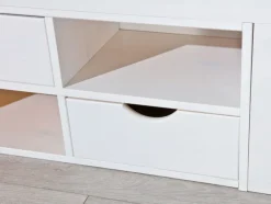 Stauraum-/Funktionsbett Lauro 160 x 200 cm weiß