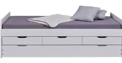 Stauraum-/Funktionsbett MARKUS 90 x 200 cm weiß