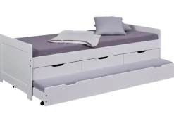 Stauraum-/Funktionsbett MARKUS 90 x 200 cm weiß