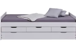 Stauraum-/Funktionsbett MARKUS 90 x 200 cm weiß