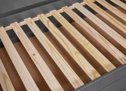 Stauraum-/Funktionsbett NIELES 90 x 200 cm grau