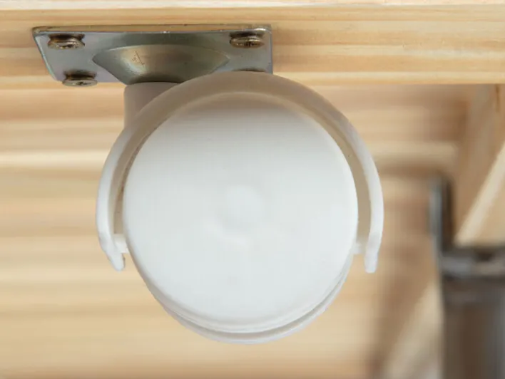 Stauraum-/Funktionsbett SÖREN 90 x 200 cm weiß