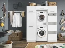 Stauraumschrank MR. SAUBER weiß