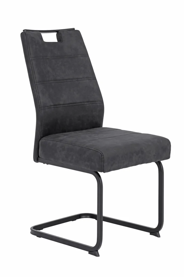 Stuhl LUCIA Vintage anthrazit