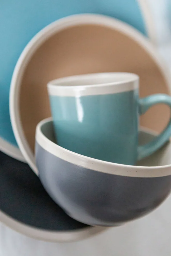 TAFELWERT Kombiservice JONE 16-teilig mehrfarbig