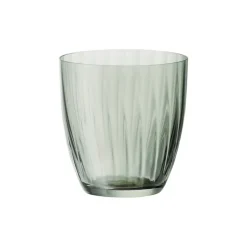 TAFELWERT Trinkglas GIORGIA 6er Set rauchgrün