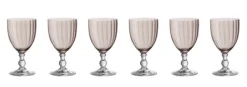 TAFELWERT Weißweinkelch GIORGIA 6er Set rauchbraun