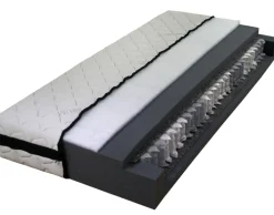 Taschenfederkernmatratze TIMO 90 x 200 cm weiß