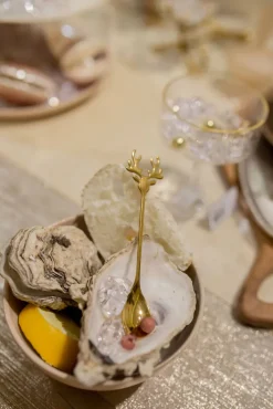 Teelöffel HIRSCH goldfarbig