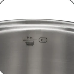 TEFAL Kochtopfset DUETTO Edelstahl 7-teilig Edelstahl