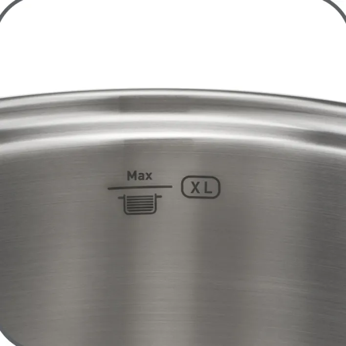 TEFAL Kochtopfset DUETTO Edelstahl 7-teilig Edelstahl