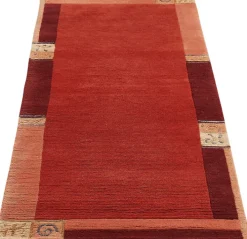 Teppich MANALI 80 x 200 cm rot