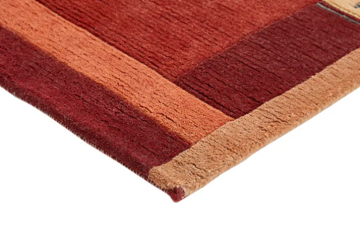Teppich MANALI 200 x 250 cm rot