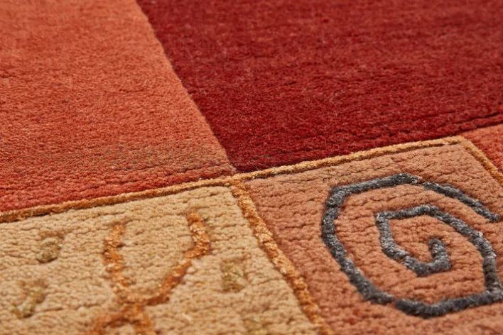 Teppich MANALI 200 x 250 cm rot