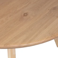 Tisch TABLO 130 x 130 cm Eiche braun