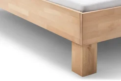 TRAUMWERKSTATT Bett 180 x 200 cm Kernbuche massiv