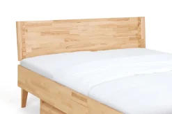 TRAUMWERKSTATT Bett ATLANTA 180 x 200 cm kernbuchebraun