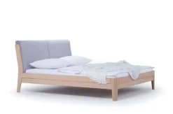 TRAUMWERKSTATT Doppelbett FIONA 180 x 200 cm braun/ grau