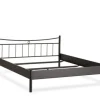 TRAUMWERKSTATT Metallbettgestell SVENJA 140 x 200 cm schwarz