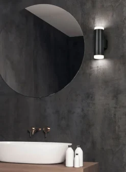 TRIO LED Badlampe RAY 16 cm schwarz