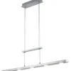 Trio LED Balkenpendel Lacal nickelfarbig