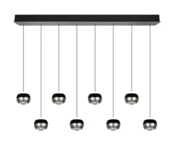 TRIO LED Balkenpendel TRS ORBIT 150cm nickelfarbig