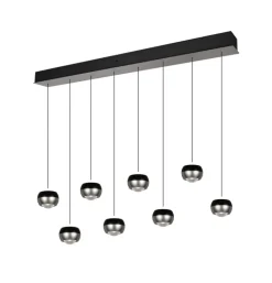 TRIO LED Balkenpendel TRS ORBIT 150cm nickelfarbig