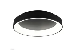 TRIO LED Deckenlampe GIRONA 60 cm schwarz