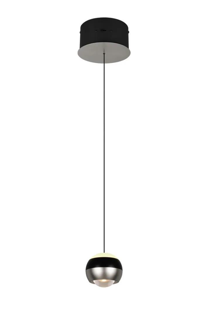 TRIO LED Pendellampe TRS ORBIT nickelfarbig
