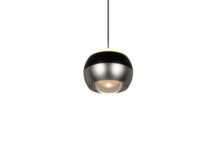 TRIO LED Pendellampe TRS ORBIT nickelfarbig