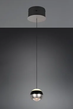 TRIO LED Pendellampe TRS ORBIT nickelfarbig