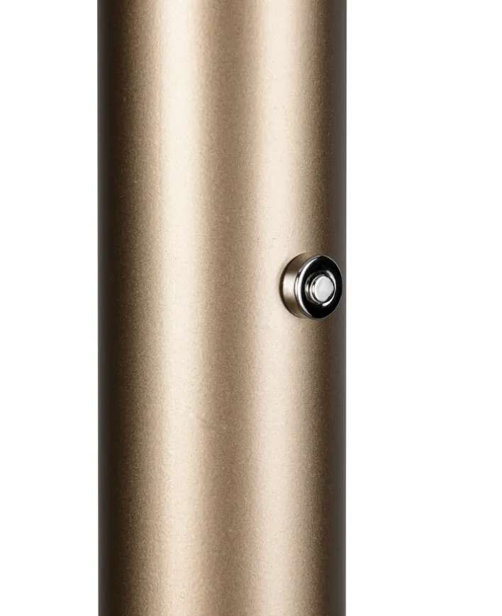 TRIO LED Stehlampe CELESTE 160 cm coffee /weiß