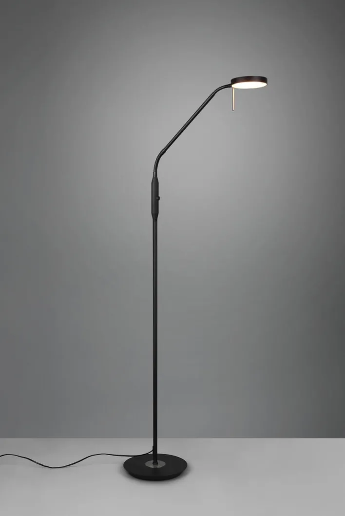 TRIO LED Stehlampe MONZA schwarz