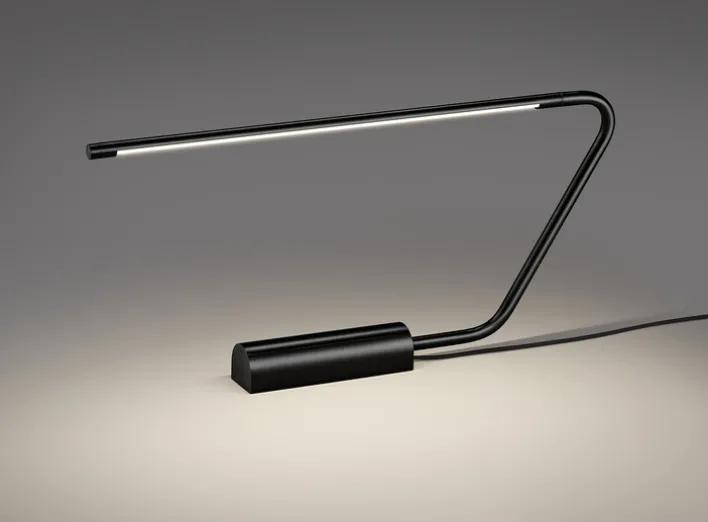 TRIO LED Tischlampe TRS OLEA schwarz