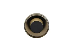 TRIO LED Wandleuchte CELESTE 22 cm schwarz /Rauchglas