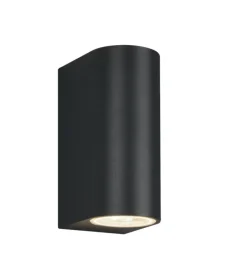 TRIO Retrofit Außenwandleuchte rund ROYA anthrazit