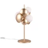 TRIO Retrofit Tischlampe TRS BUBBLE 50 cm goldfarbig