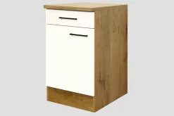 Unterschrank Avila Braun/Weiß