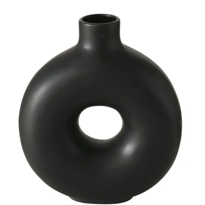 Vase LANYO 20 cm schwarz